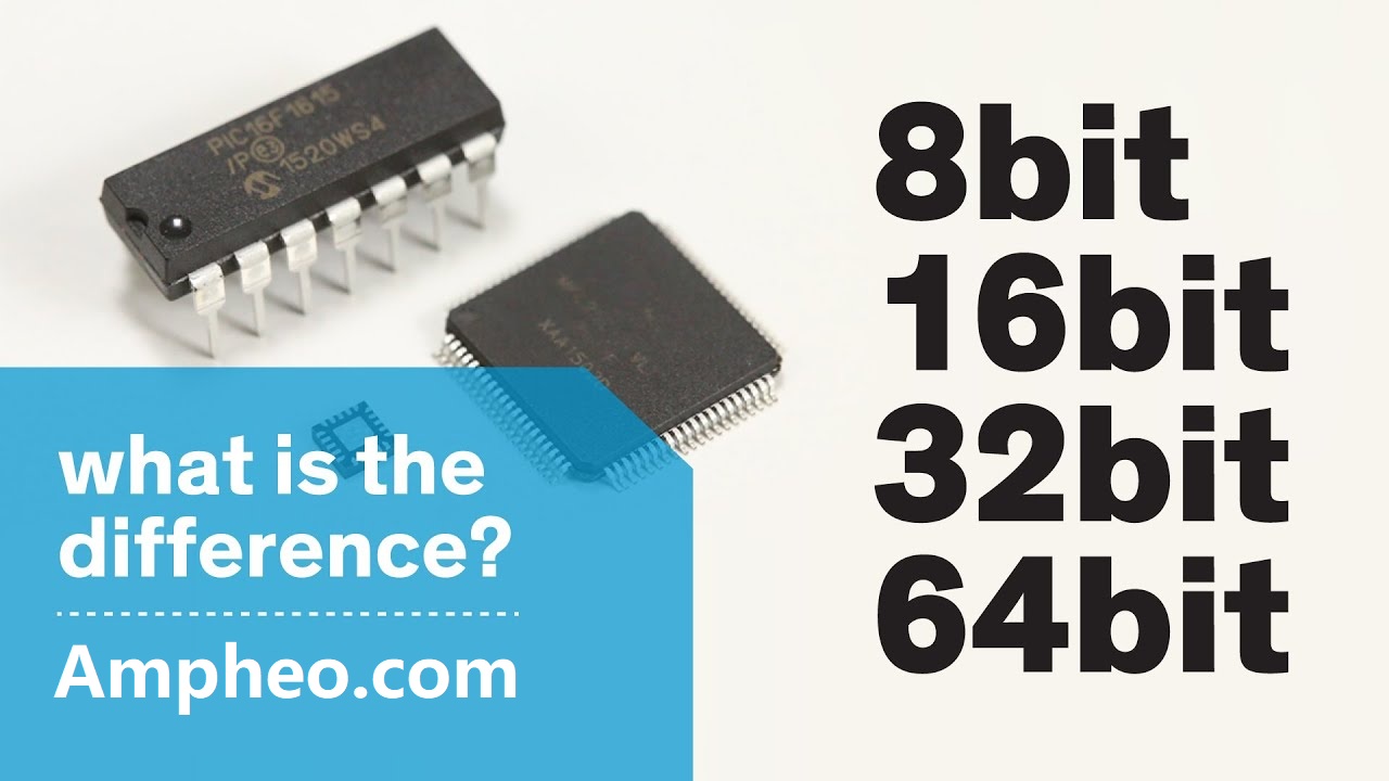 Der Unterschied zwischen 8-Bit-, 16-Bit-, 32-Bit- und 64-Bit-Mikrocontrollern